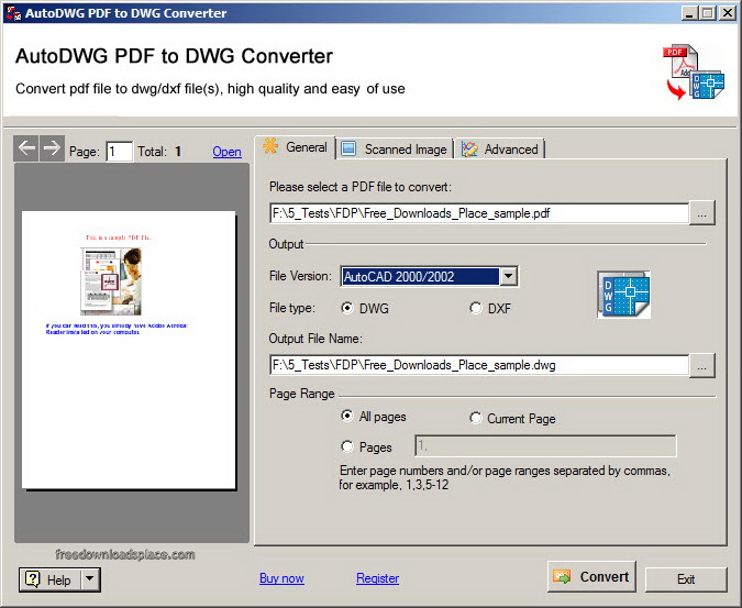 dwg to pdf converter